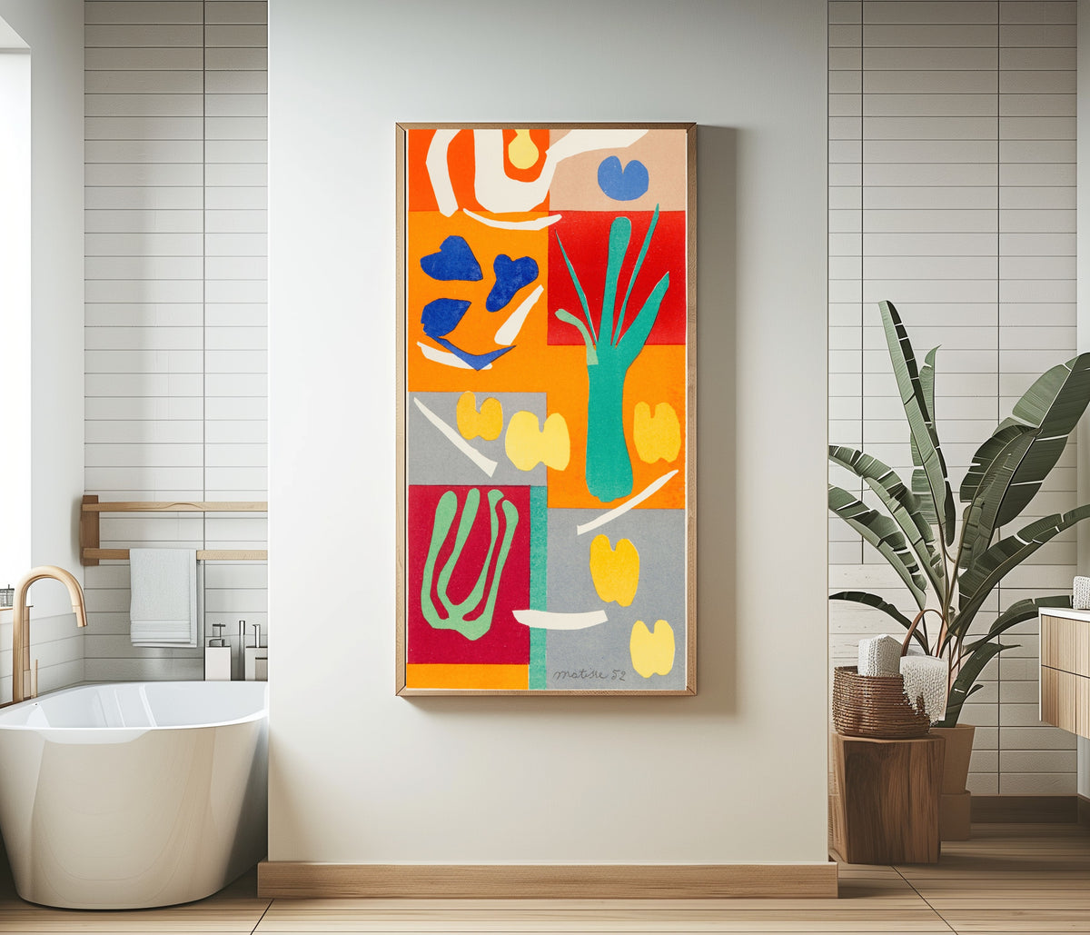 Henri Matisse — Vegetables (Végétaux) | Papiers Découpés Fine Art Print