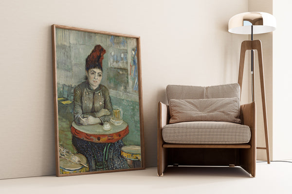 Vincent van Gogh — Agostina Segatori Sitting in the Café du Tambourin | Fine Art Print