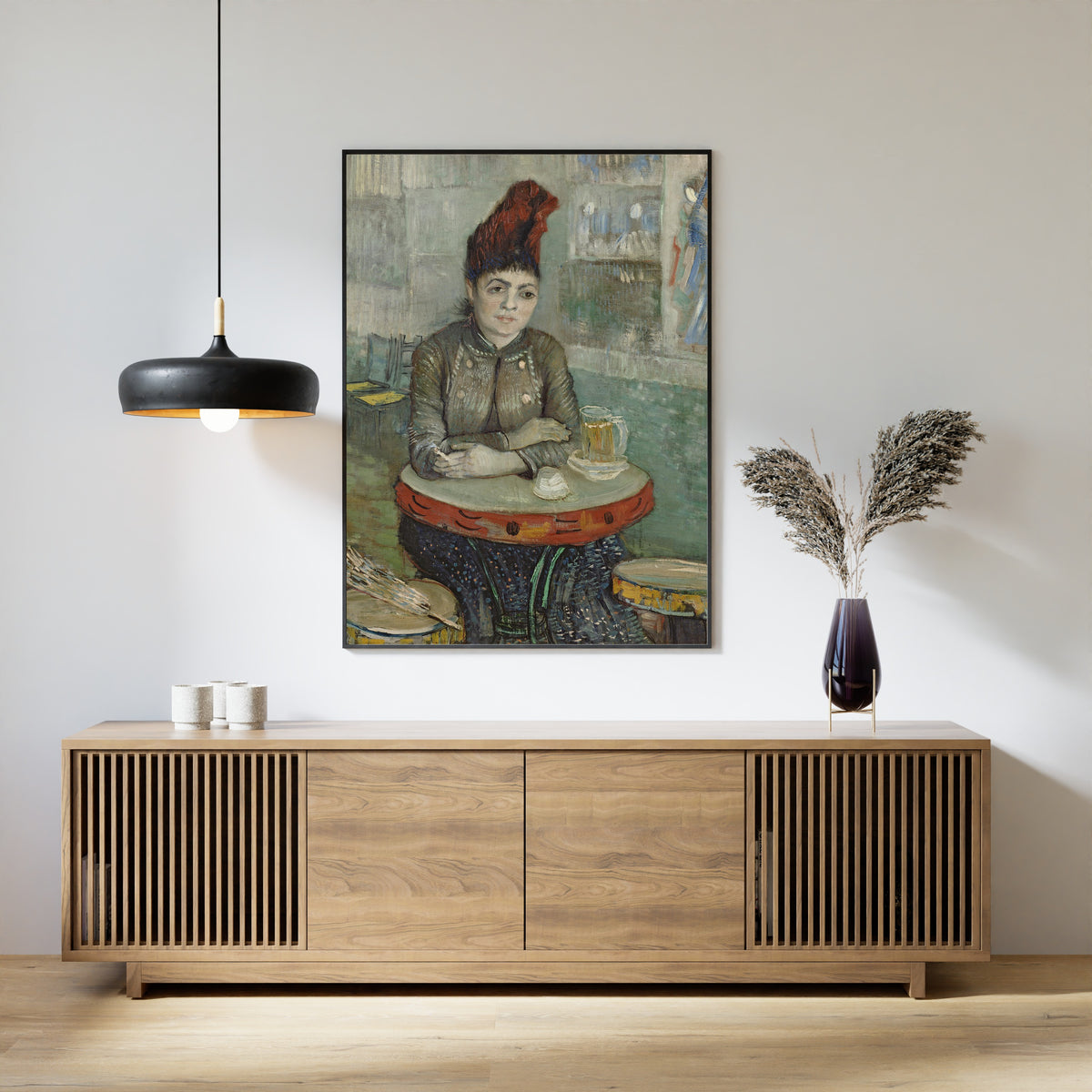 Vincent van Gogh — Agostina Segatori Sitting in the Café du Tambourin | Fine Art Print - 9ArtPrints