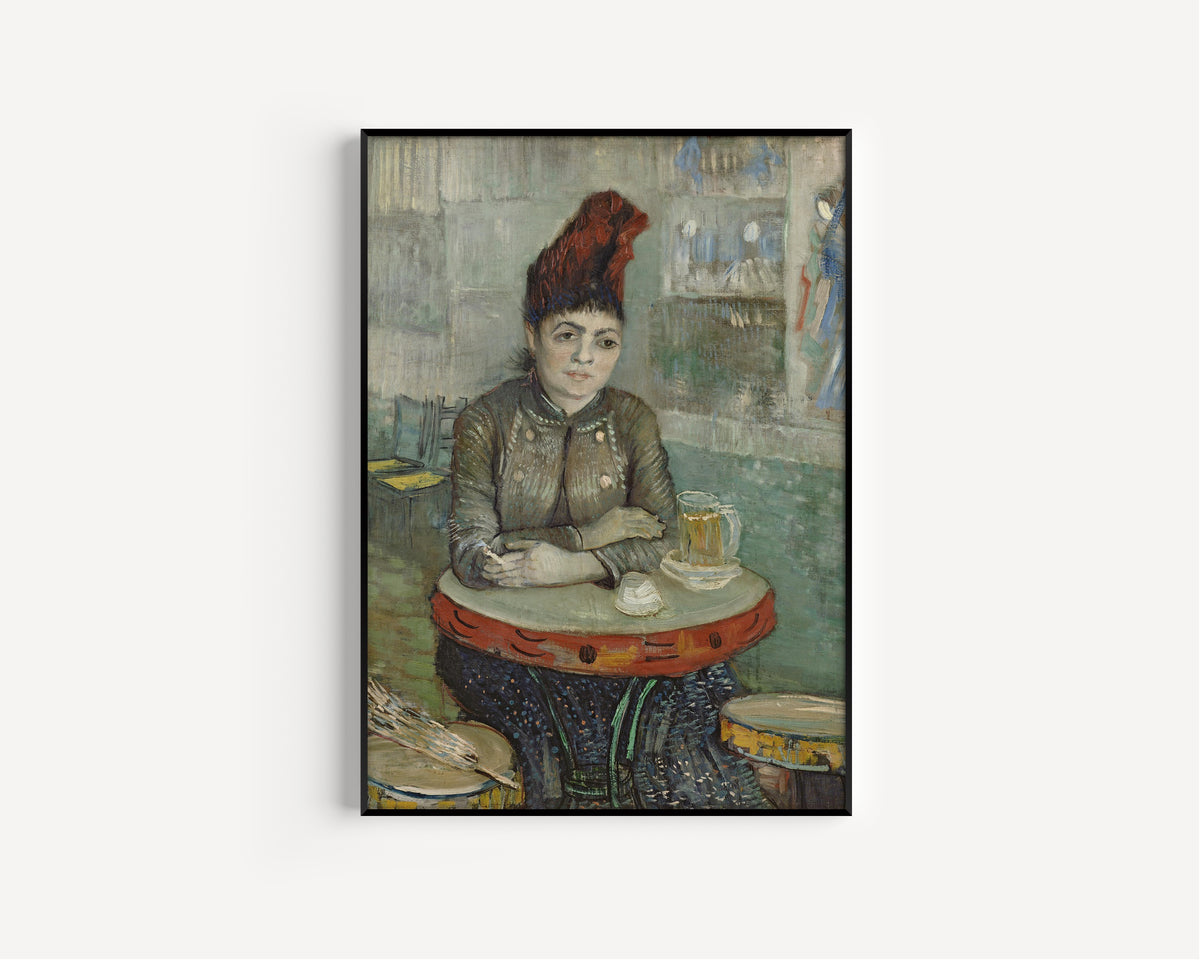 Vincent van Gogh — Agostina Segatori Sitting in the Café du Tambourin | Fine Art Print - 9ArtPrints