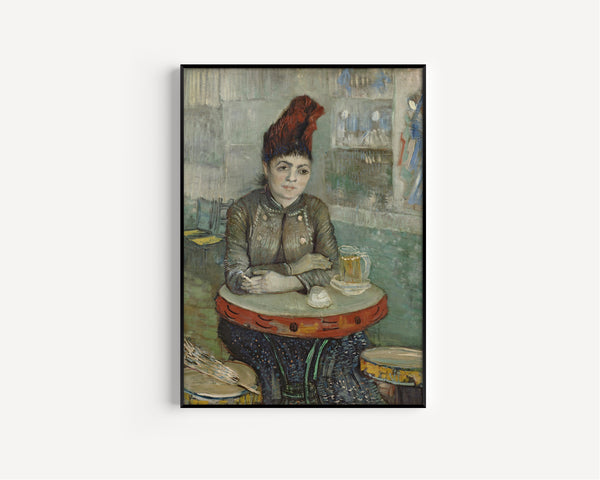 Vincent van Gogh — Agostina Segatori Sitting in the Café du Tambourin | Fine Art Print