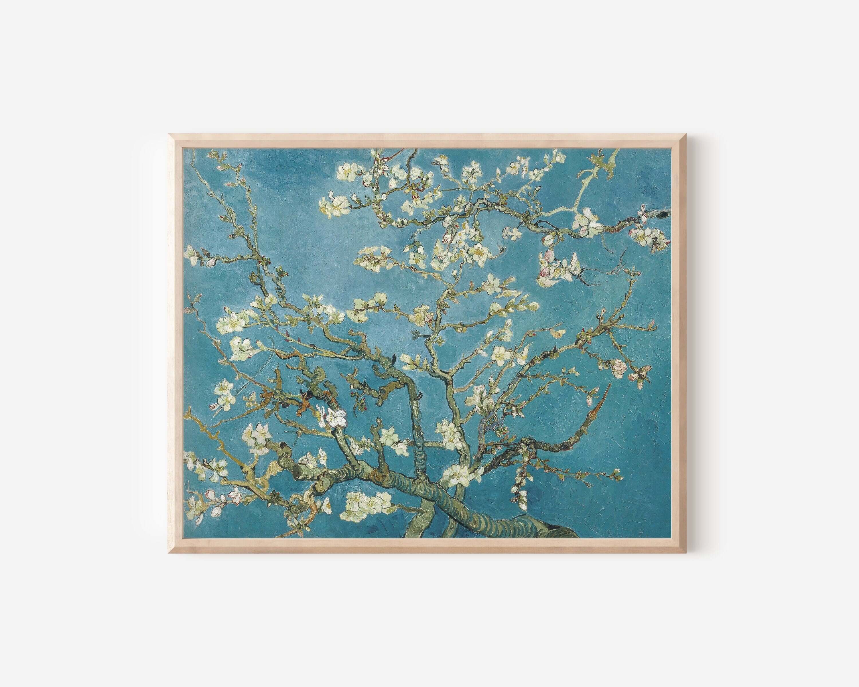 Vincent Van Gogh - Almond Blossoms | Iconic Classic Impressionist Fine Art Print (available framed or unframed) - 9ArtPrints