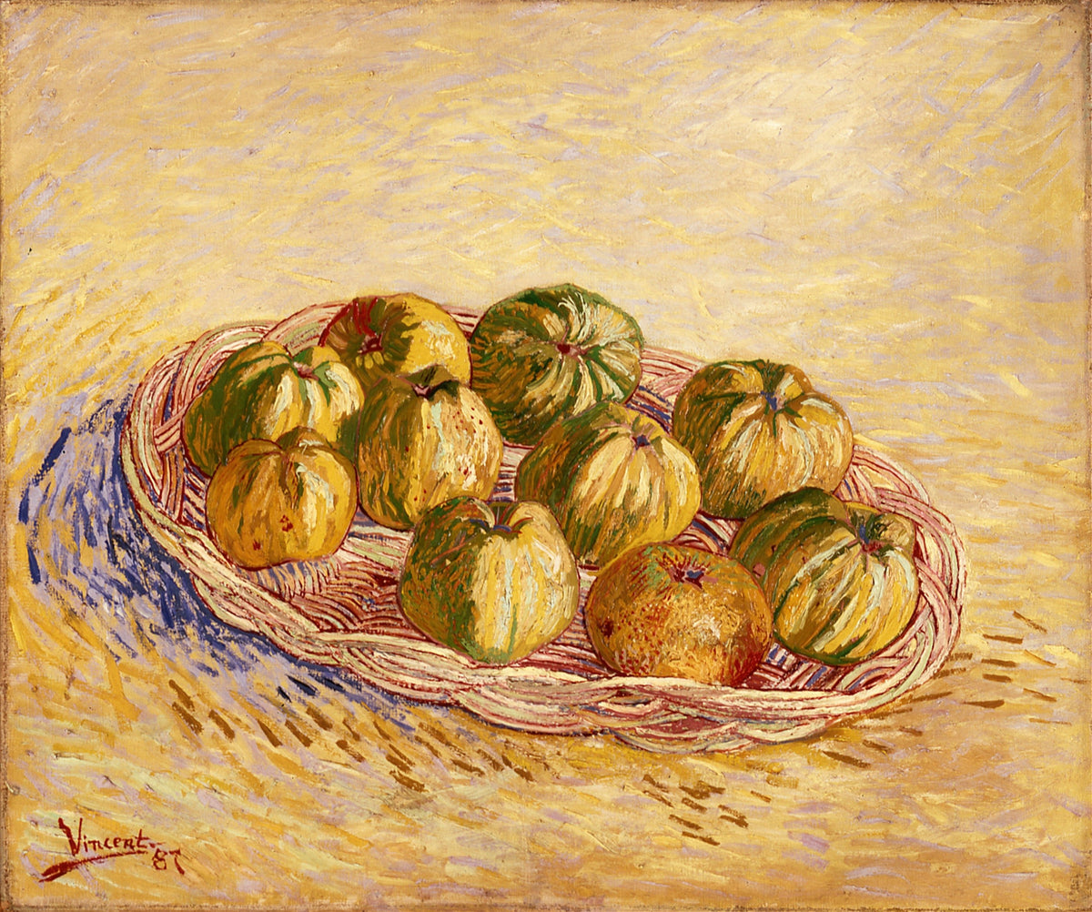 Vincent van Gogh — Basket of Apples | Fine Art Print - 9ArtPrints