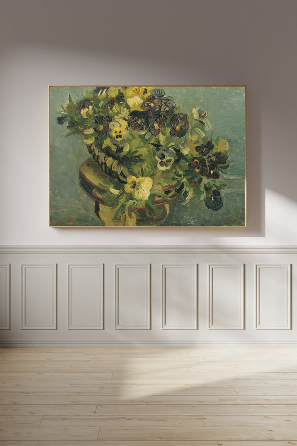 Vincent van Gogh — Basket of Pansies | Fine Art Print