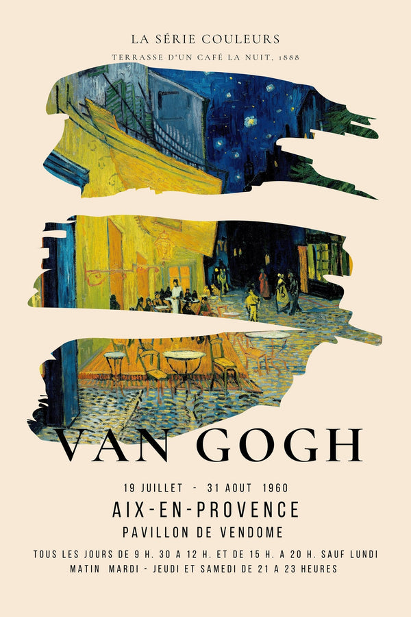Vincent Van Gogh — Café Terrace at Night | Fine Art Print