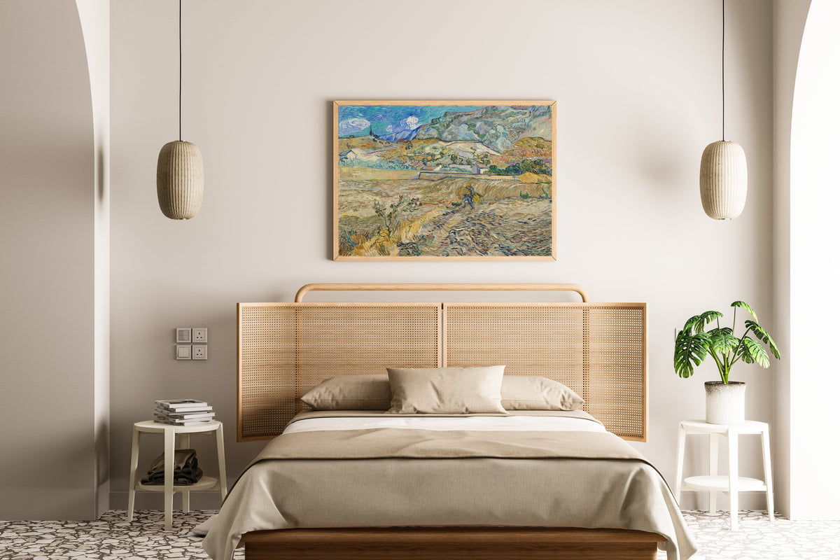 Vincent van Gogh — Enclosed Field with Peasant | Fine Art Print - 9ArtPrints