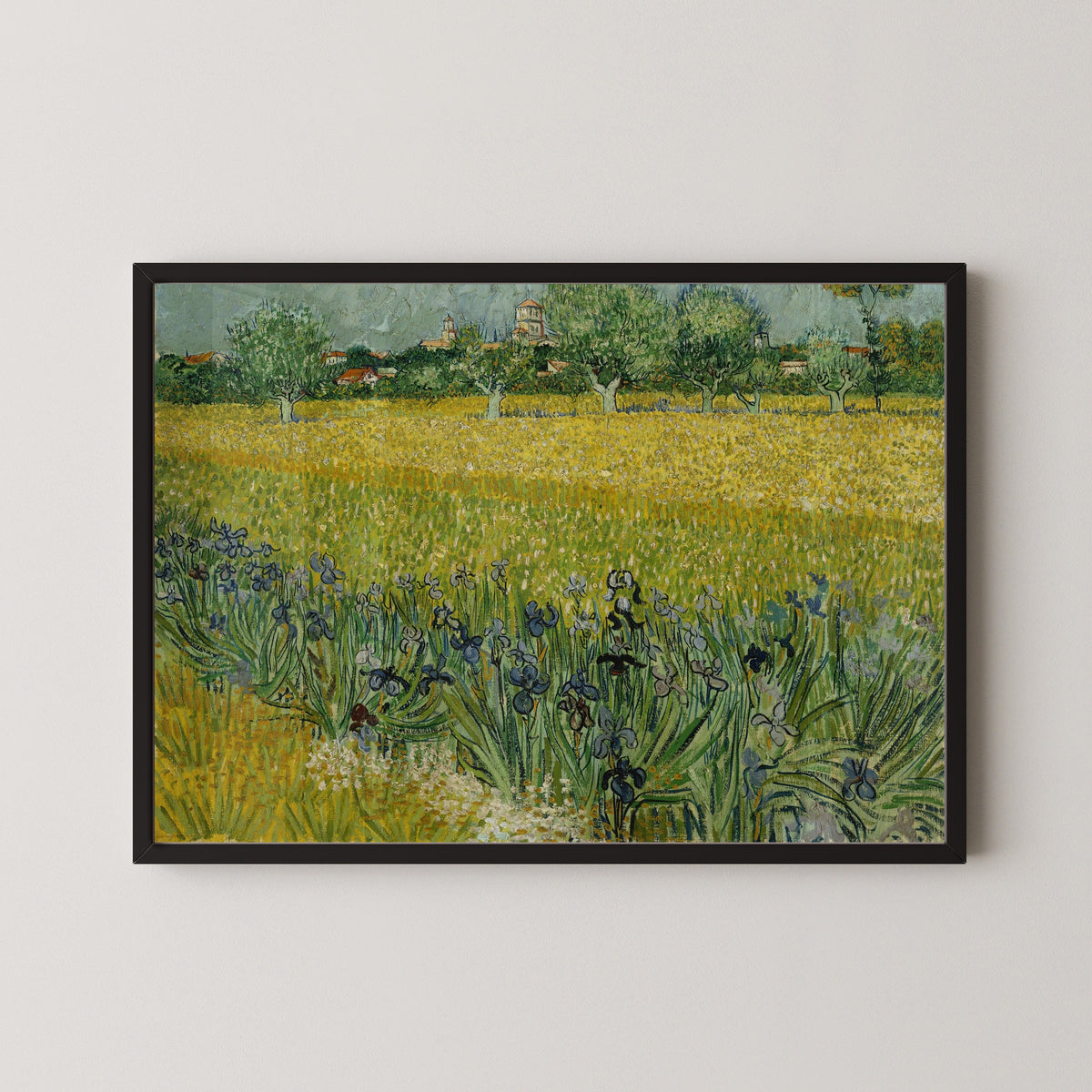 Vincent van Gogh — Field with Flowers near Arles | Fine Art Print - 9ArtPrints