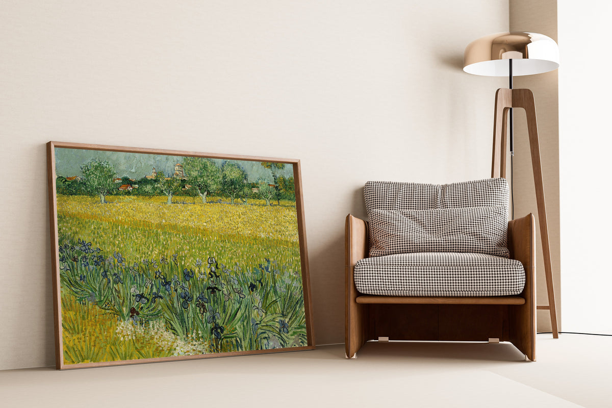 Vincent van Gogh — Field with Flowers near Arles | Fine Art Print - 9ArtPrints