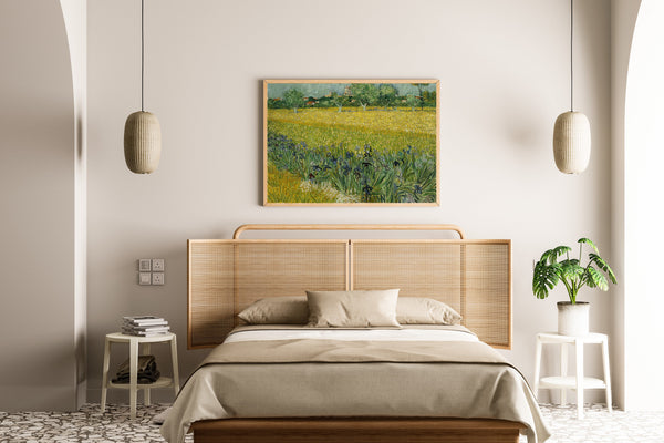 Vincent van Gogh — Field with Flowers near Arles | Fine Art Print
