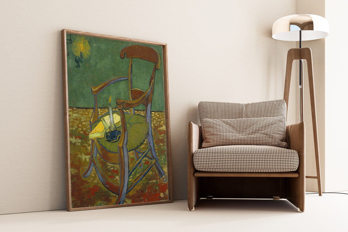 Vincent van Gogh — Gauguin's Chair | Fine Art Print - 9ArtPrints