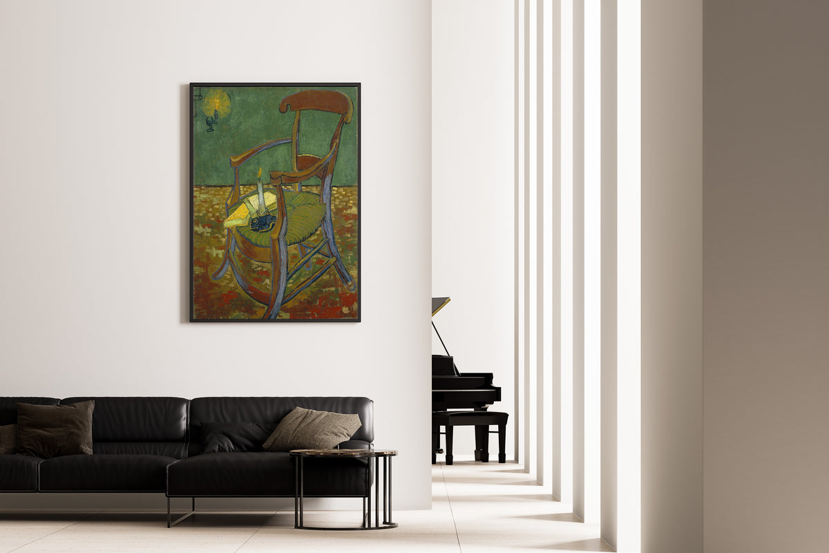 Vincent van Gogh — Gauguin's Chair | Fine Art Print - 9ArtPrints