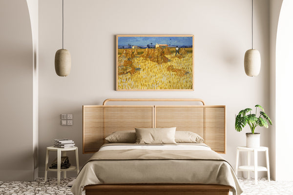 Vincent van Gogh — Harvest in Provence (Corn Harvest) | Fine Art Print