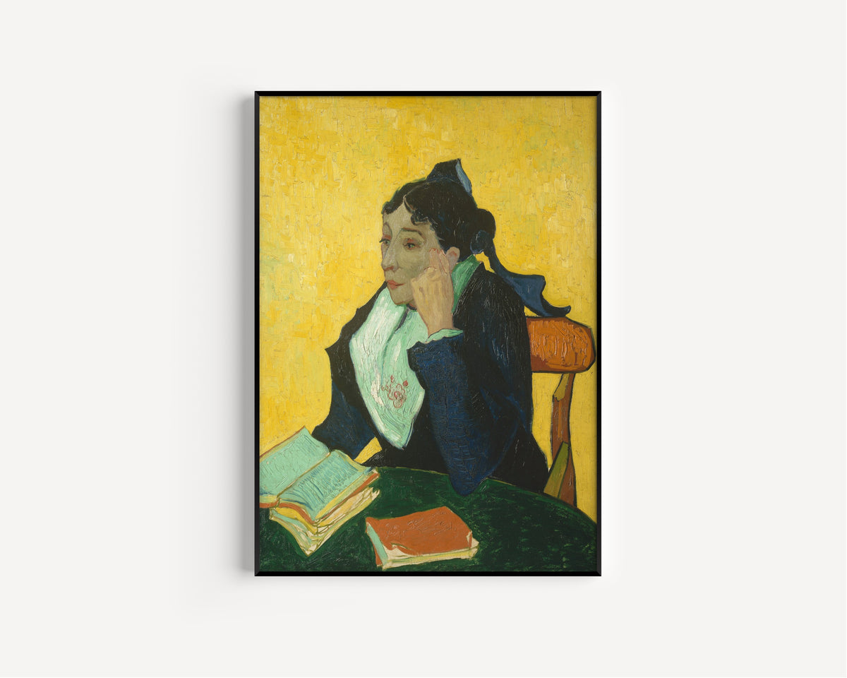 Vincent van Gogh — L'Arlésienne: Madame Joseph-Michel Ginoux | Fine Art Print - 9ArtPrints