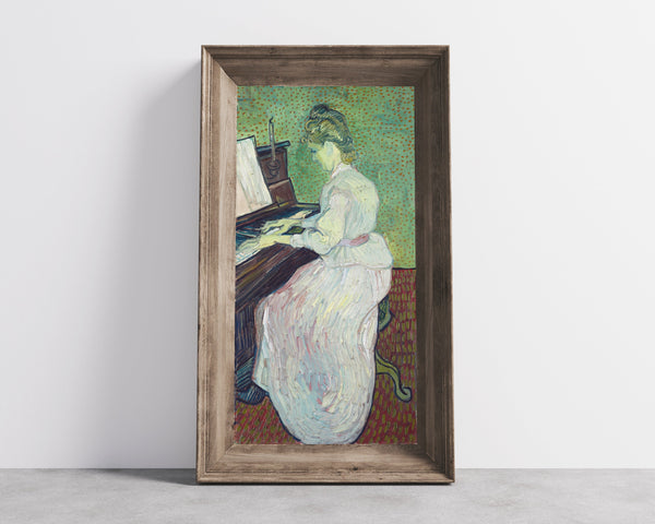 Vincent van Gogh — Marguerite Gachet at the Piano | Fine Art Print