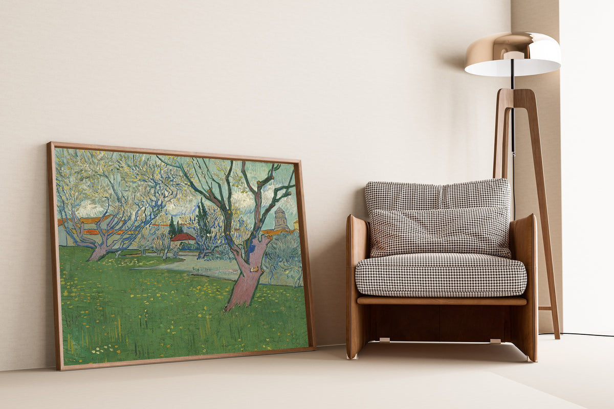 Vincent van Gogh — Orchard in Blossom, View of Arles | Fine Art Print - 9ArtPrints