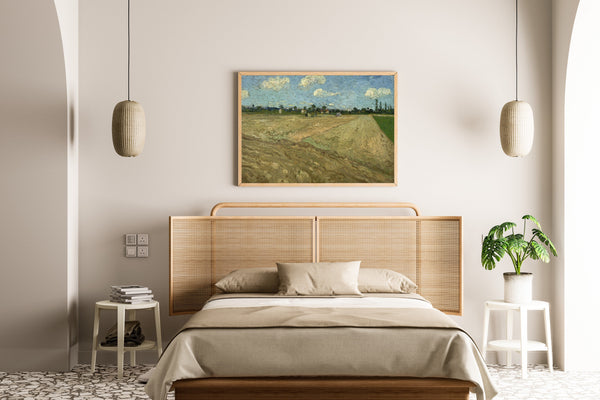 Vincent van Gogh — Ploughed Fields ('The Furrows') | Fine Art Print