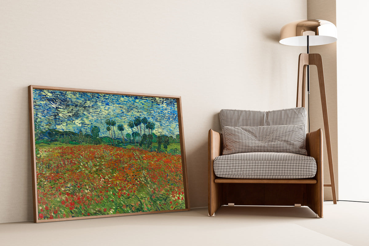 Vincent van Gogh — Poppy Field | Fine Art Print - 9ArtPrints