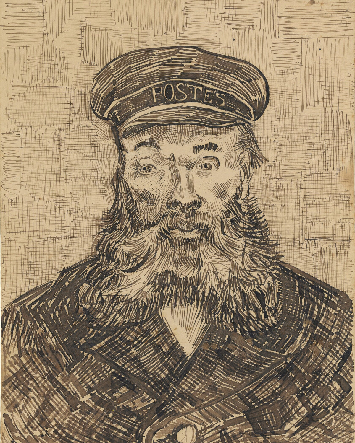 Vincent Van Gogh — Portrait of the Postman Joseph Roulin | Fine Art Print - 9ArtPrints