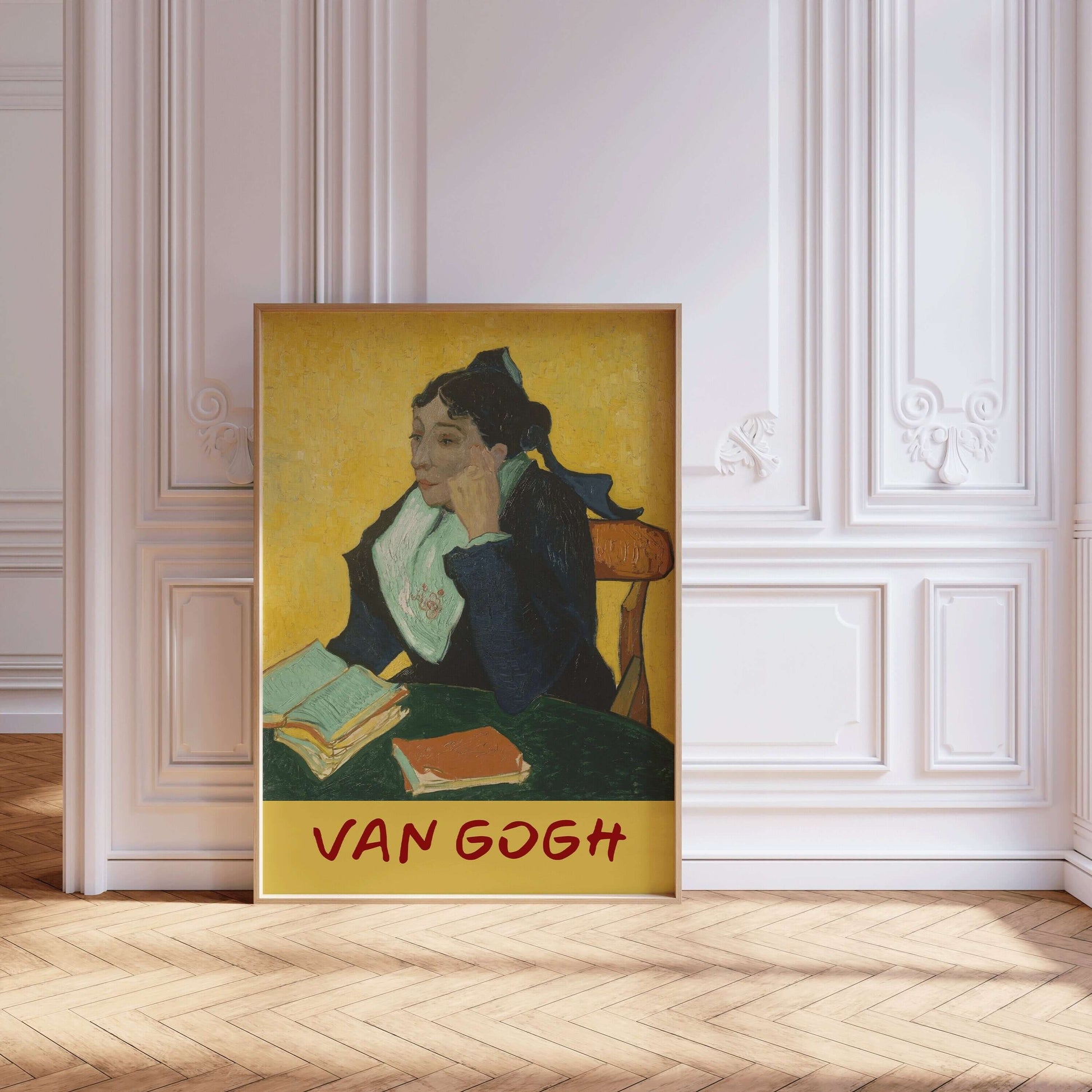 Vincent Van Gogh Poster - LArlesienne Madame Joseph - Michel Ginoux (Marie Julien, 1848–1911) (available framed or unframed) - 9ArtPrints