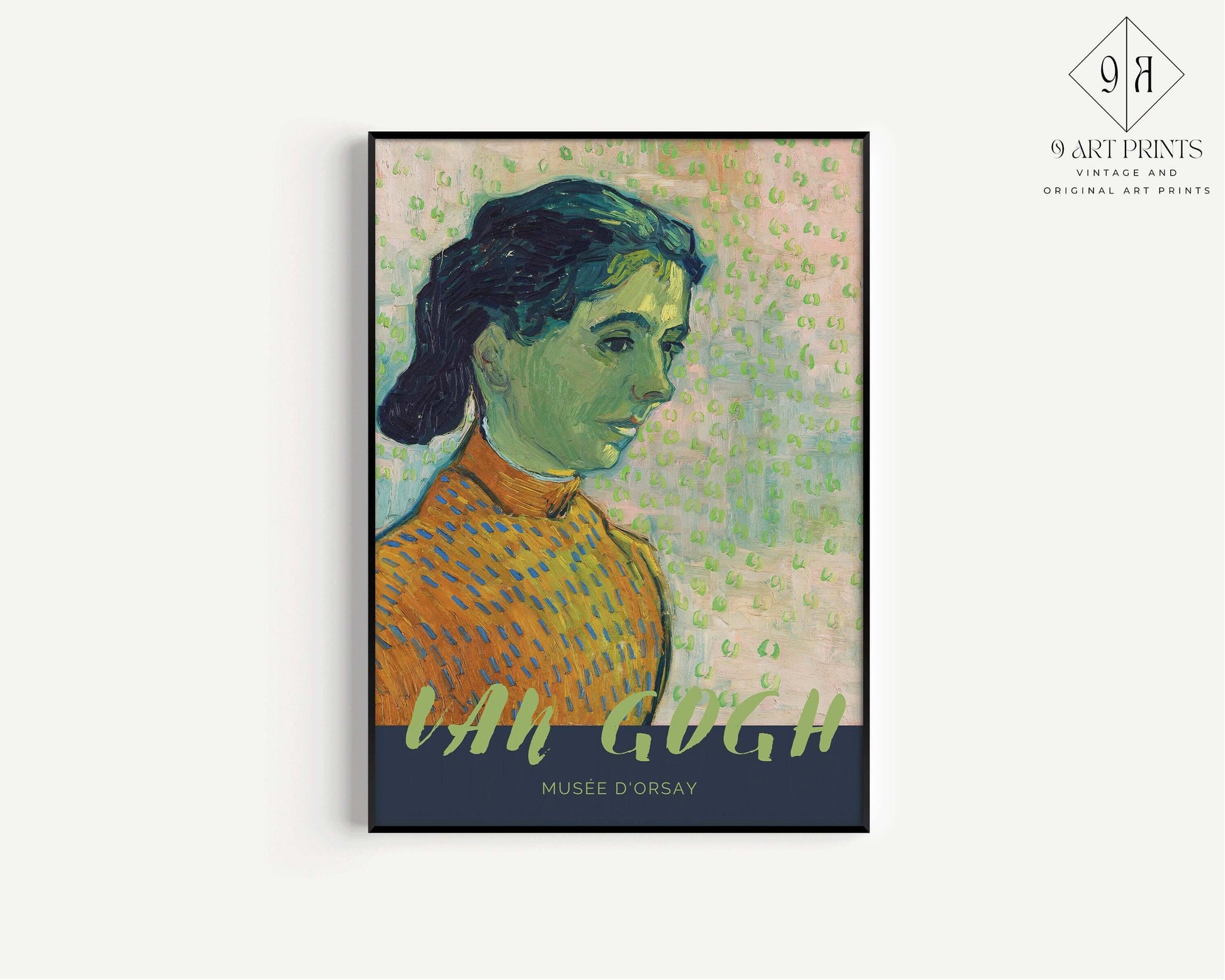 Vincent Van Gogh Poster - Portrait of a Young Woman (available framed or unframed) - 9ArtPrints