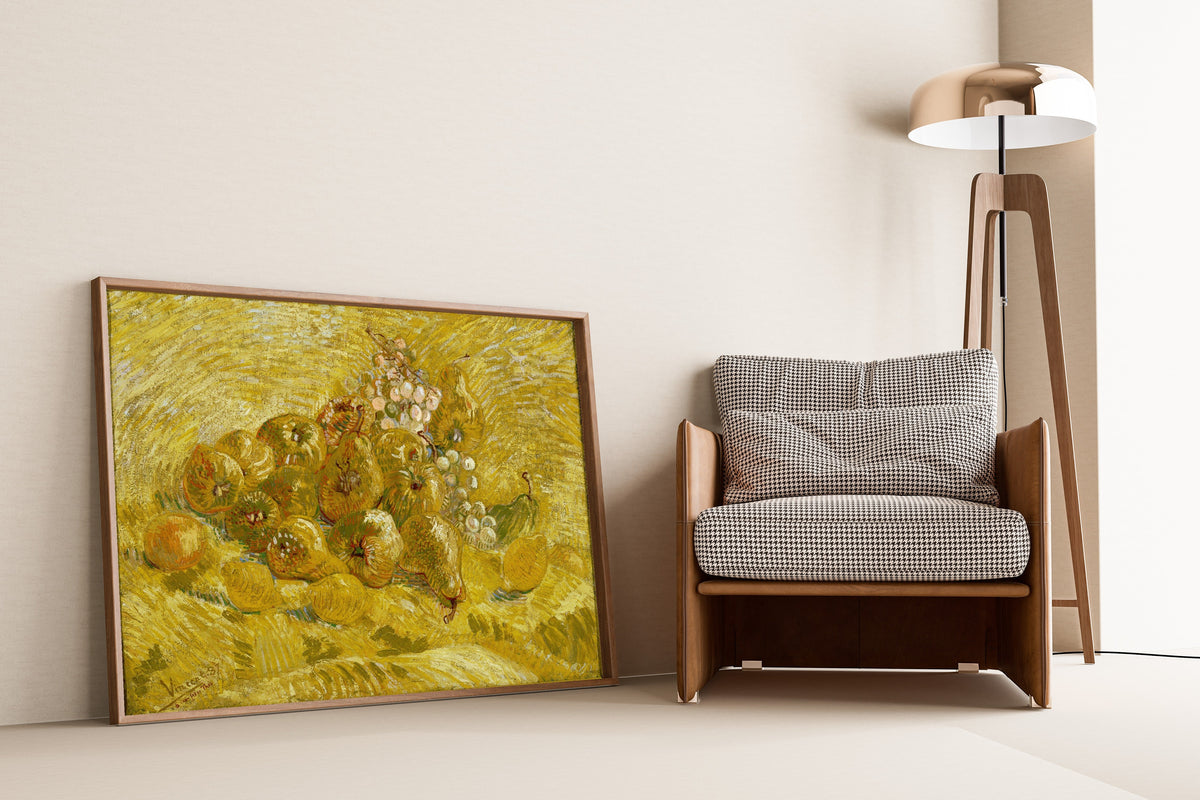 Vincent van Gogh — Quinces, Lemons, Pears and Grapes | Fine Art Print - 9ArtPrints