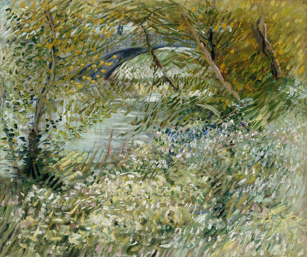 Vincent van Gogh — River Bank in Springtime | Fine Art Print