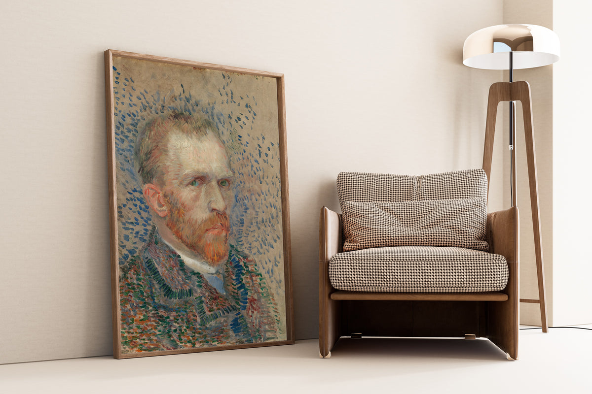 Vincent van Gogh — Self-Portrait (1887) | Fine Art Print - 9ArtPrints