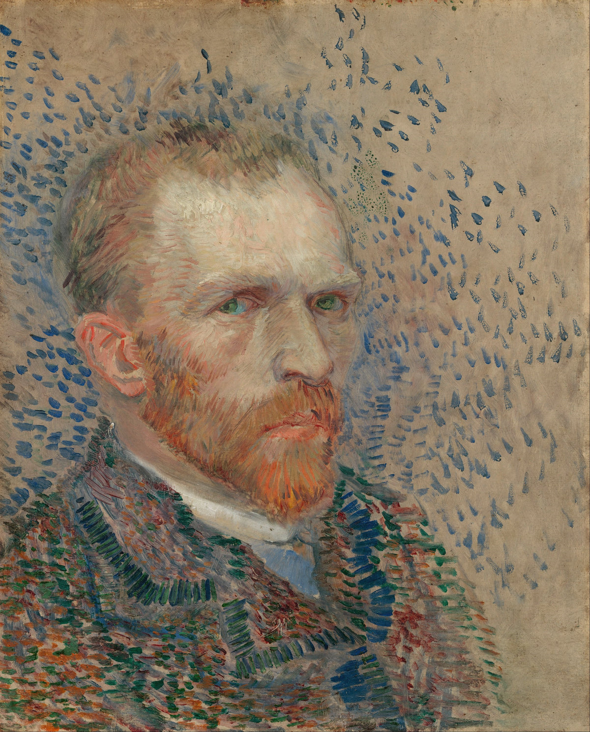 Vincent van Gogh — Self-Portrait (1887) | Fine Art Print - 9ArtPrints