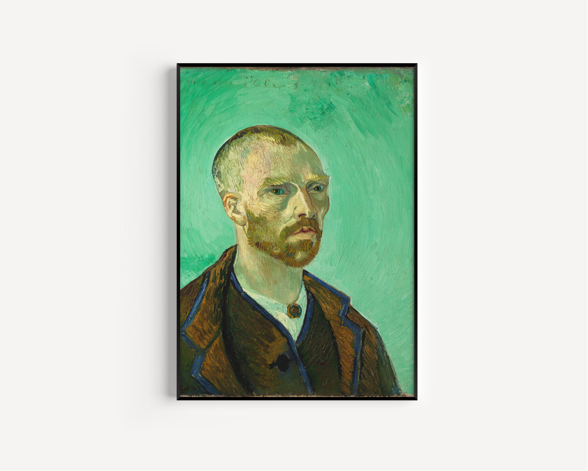 Vincent van Gogh — Self-Portrait Dedicated to Paul Gauguin | Fine Art Print - 9ArtPrints