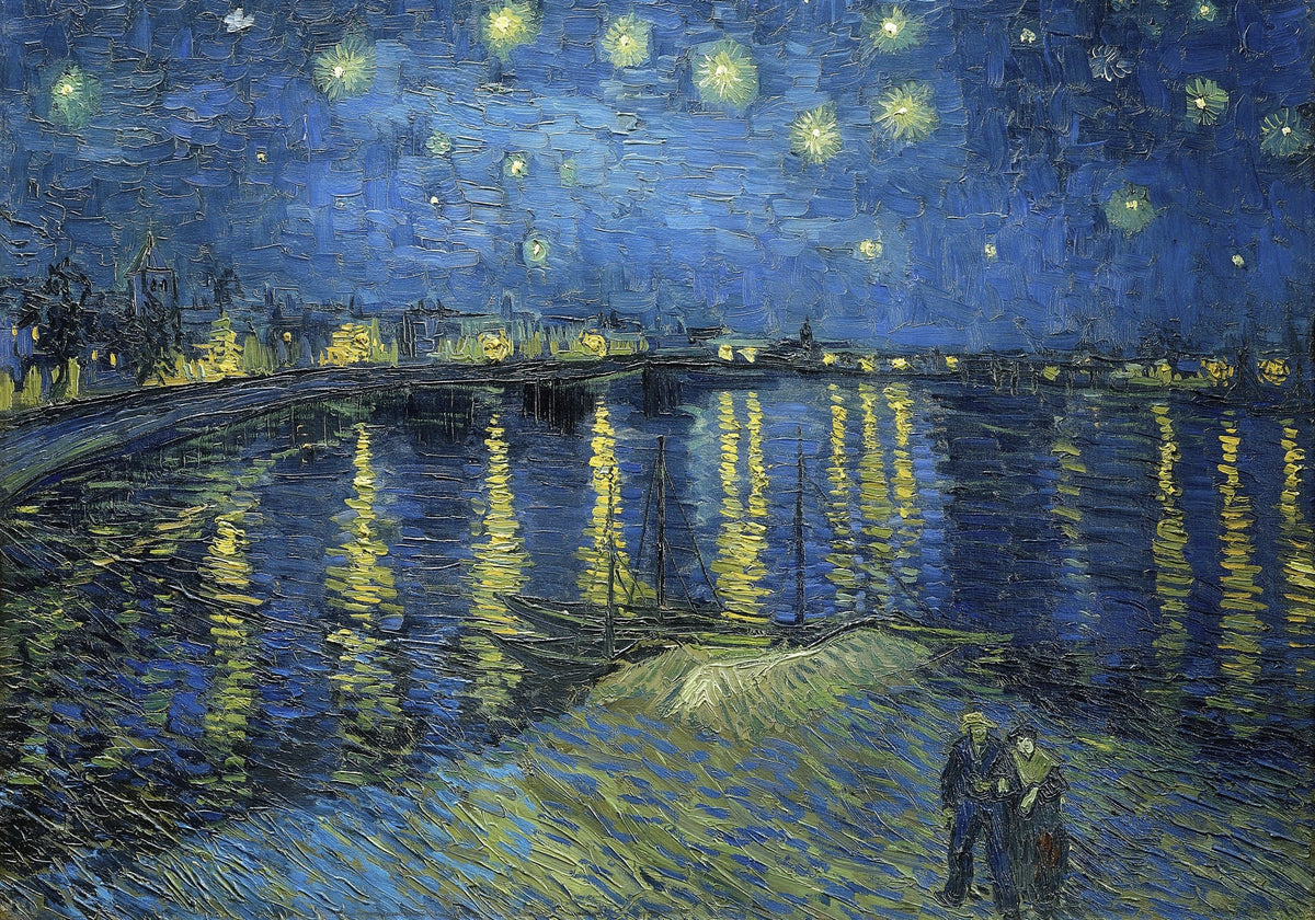 Vincent Van Gogh — Starry Night over the Rhône | Fine Art Print - 9ArtPrints