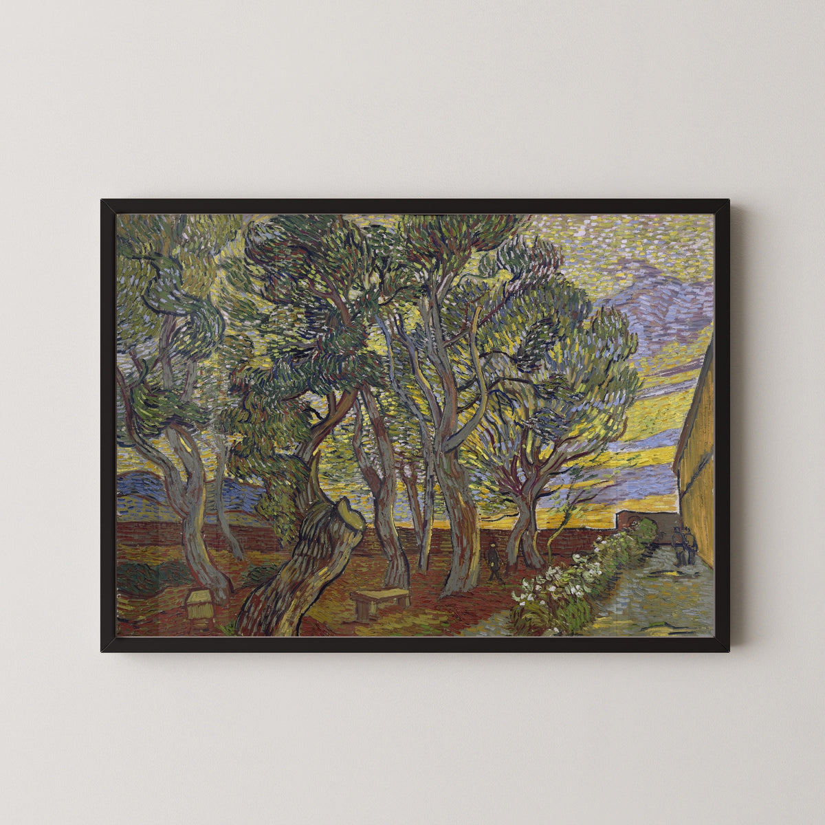 Vincent van Gogh — The Garden of Saint-Paul Hospital | Fine Art Print - 9ArtPrints