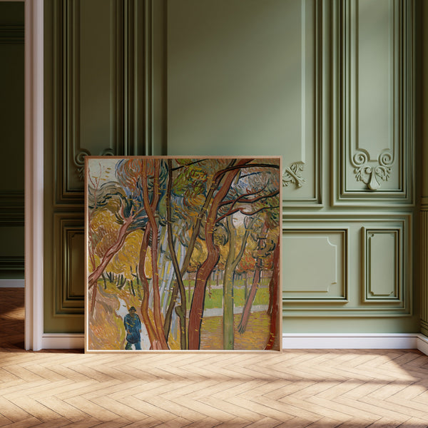 Vincent van Gogh — The Garden of Saint-Paul Hospital (The Fall of the Leaves) | Fine Art Print