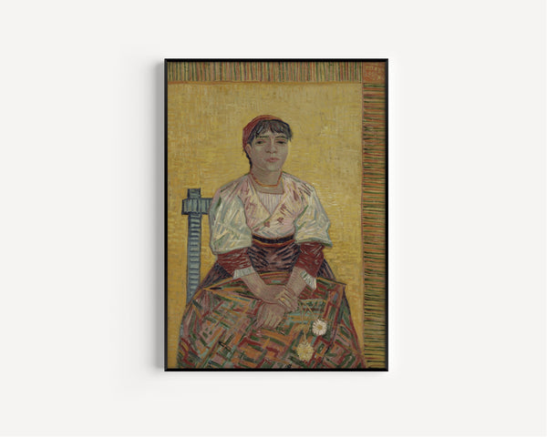 Vincent van Gogh — The Italian Woman | Fine Art Print