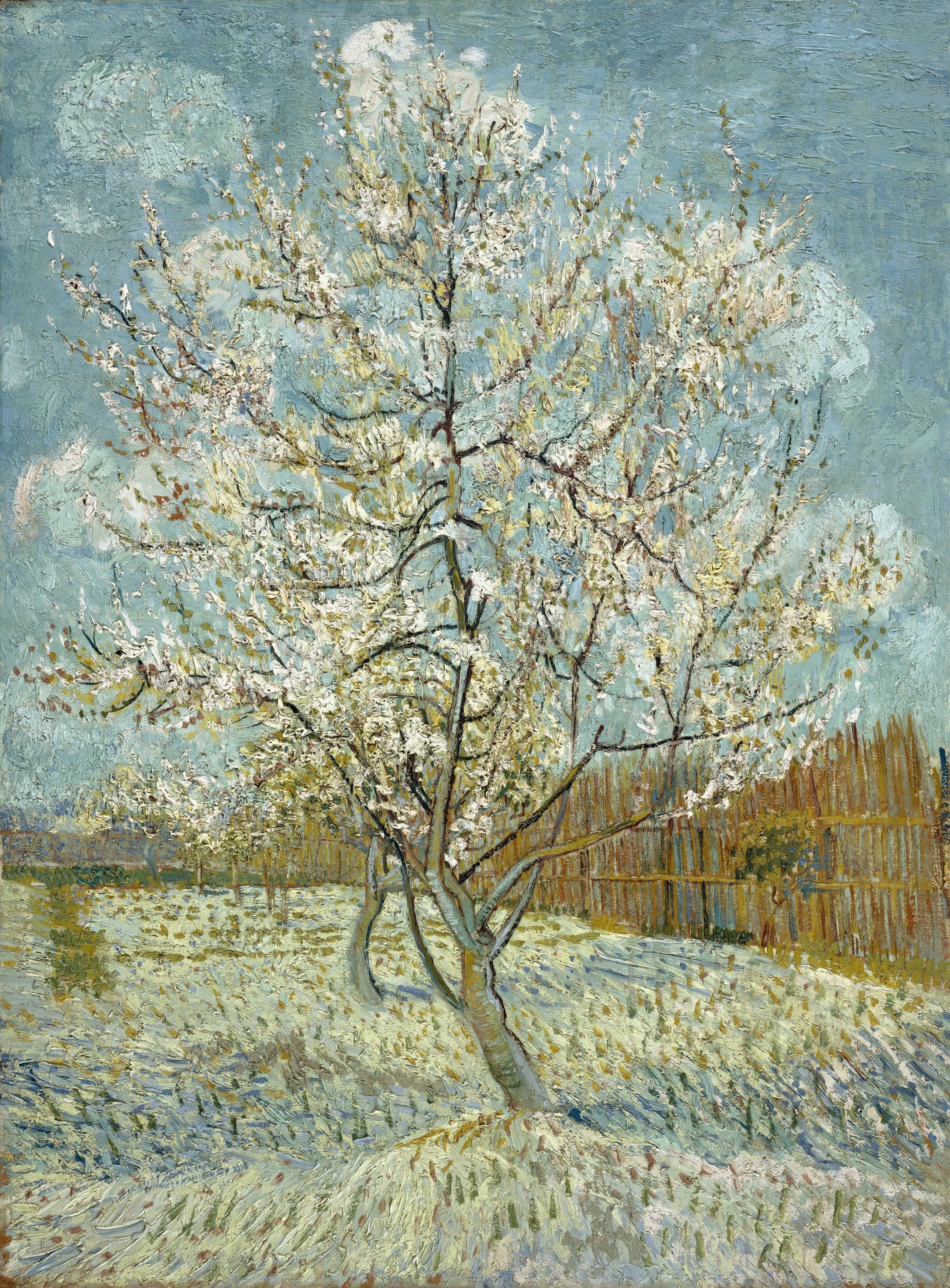 Vincent van Gogh — The Pink Peach Tree | Fine Art Print - 9ArtPrints