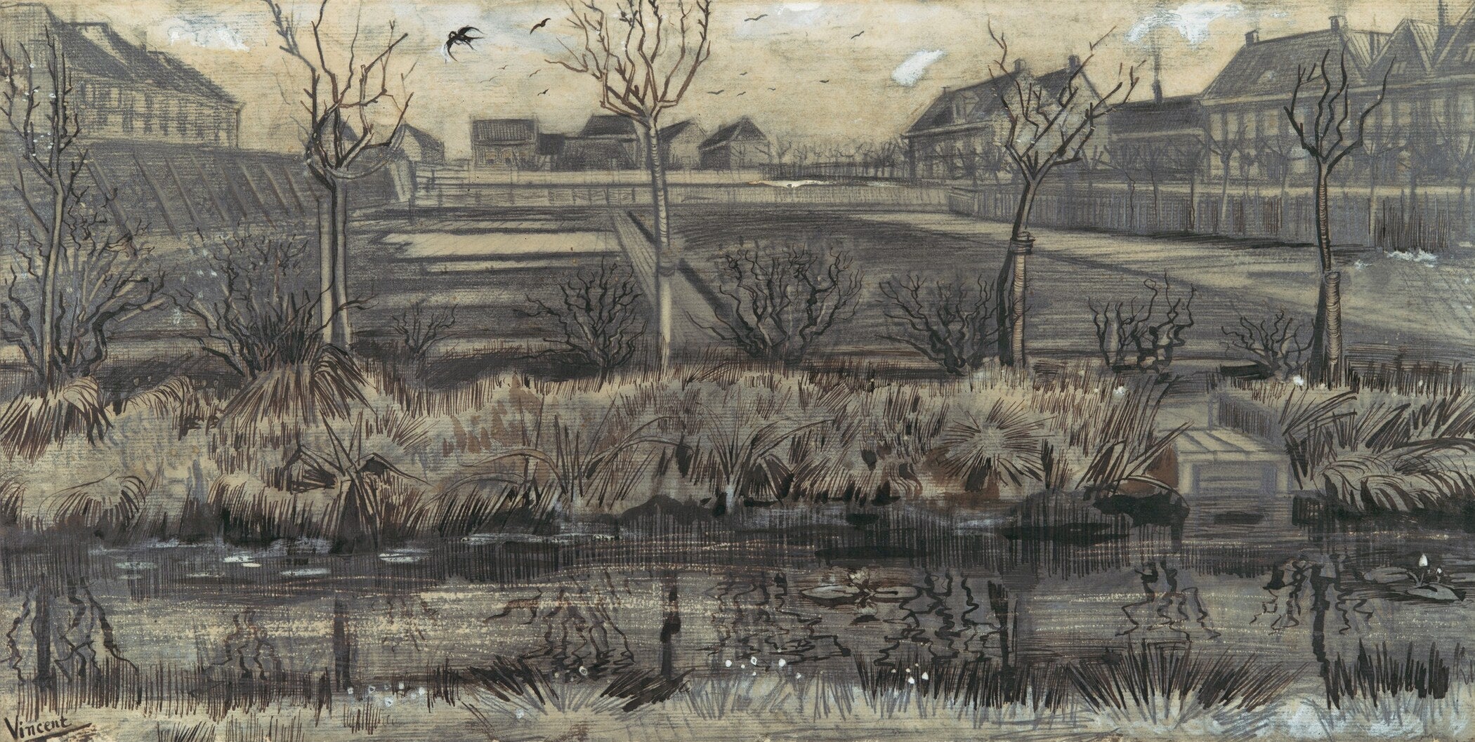Vincent Van Gogh — The Schenkweg | Fine Art Print - 9ArtPrints