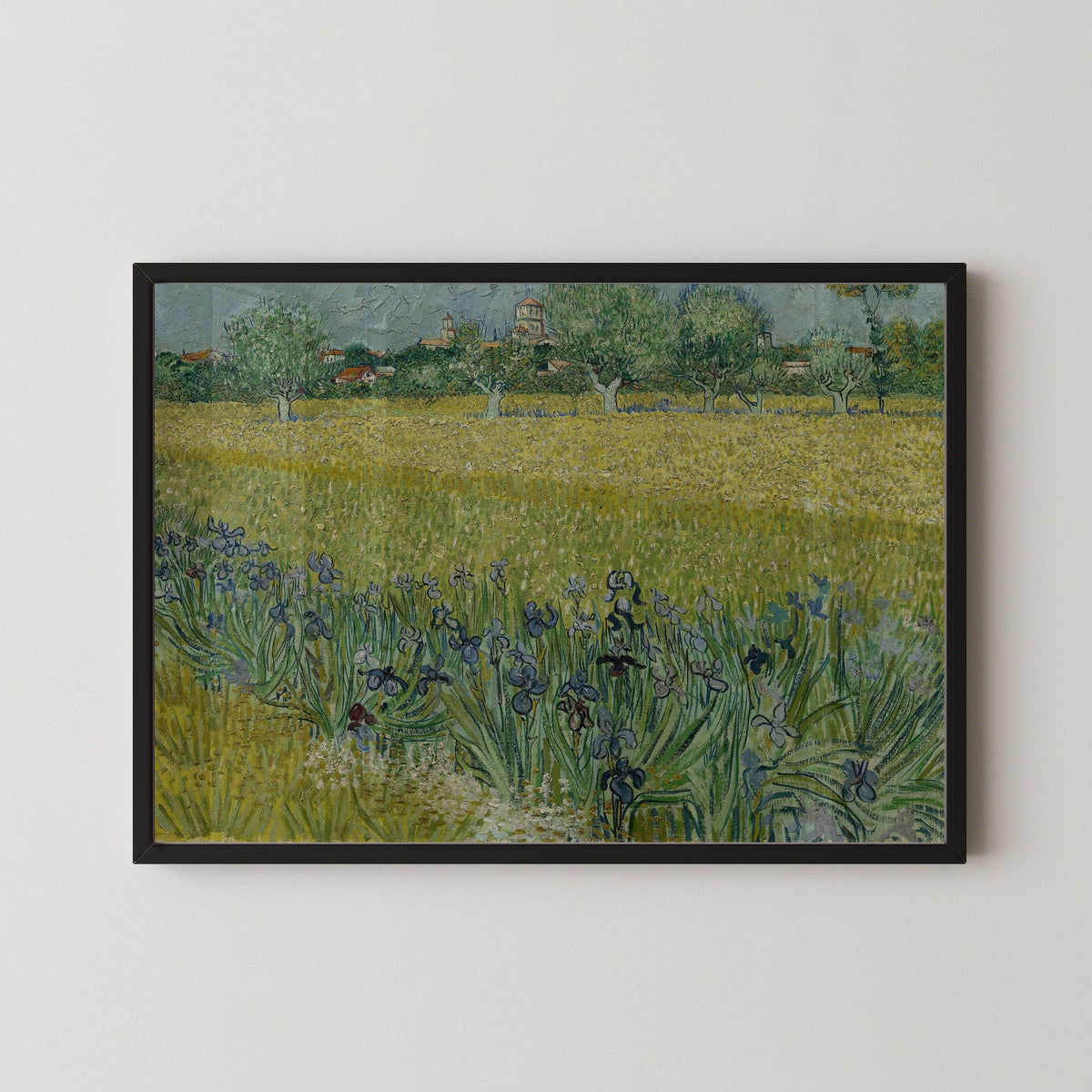 Vincent van Gogh — View of Arles with Irises | Fine Art Print - 9ArtPrints