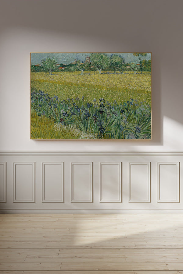 Vincent van Gogh — View of Arles with Irises | Fine Art Print