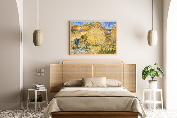 Vincent van Gogh — Wheat Stacks | Fine Art Print