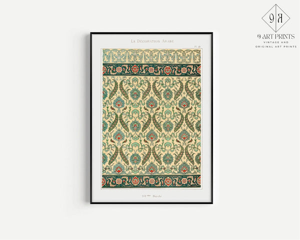 Prisse d'Avennes — Arabian Pattern 38 | Islamic Ornament Print