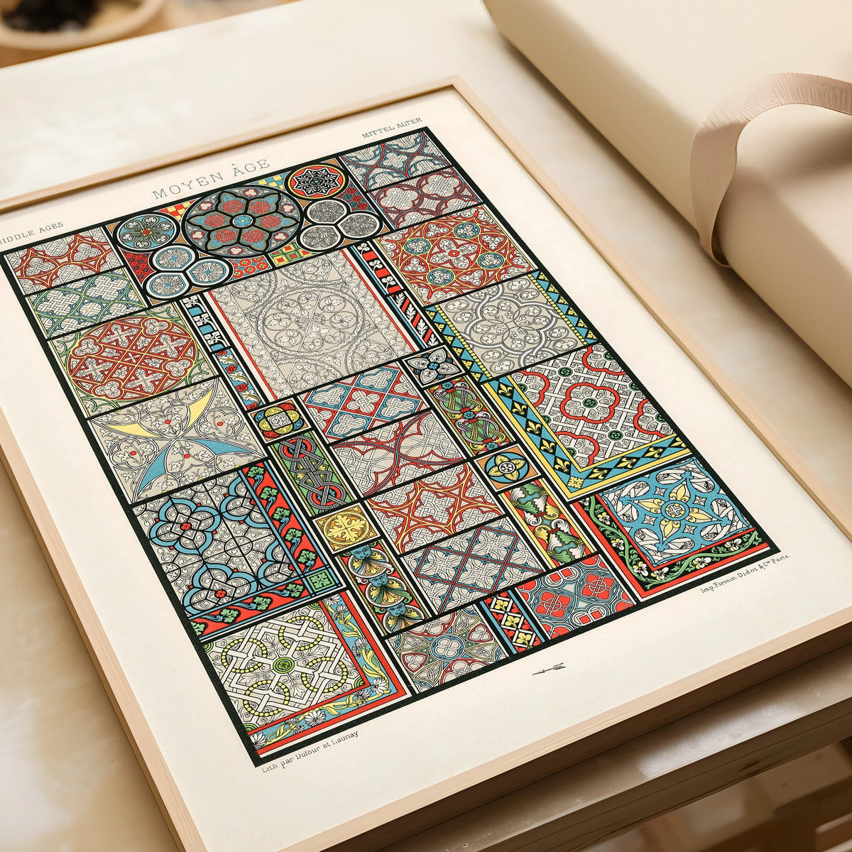 Prisse d'Avennes — Statement Wall | Arabian Patterns | Islamic Ornament Art Print Set