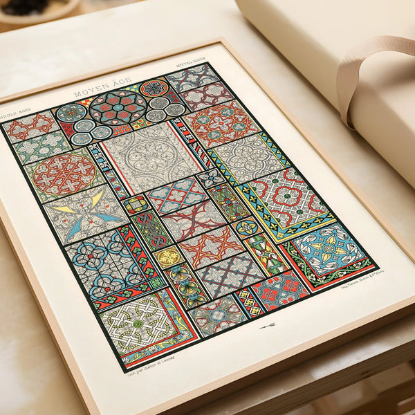 Prisse d'Avennes — Statement Wall | Arabian Patterns | Islamic Ornament Art Print Set