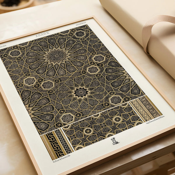 Prisse d'Avennes — Statement Wall | Arabian Patterns | Islamic Ornament Art Print Set
