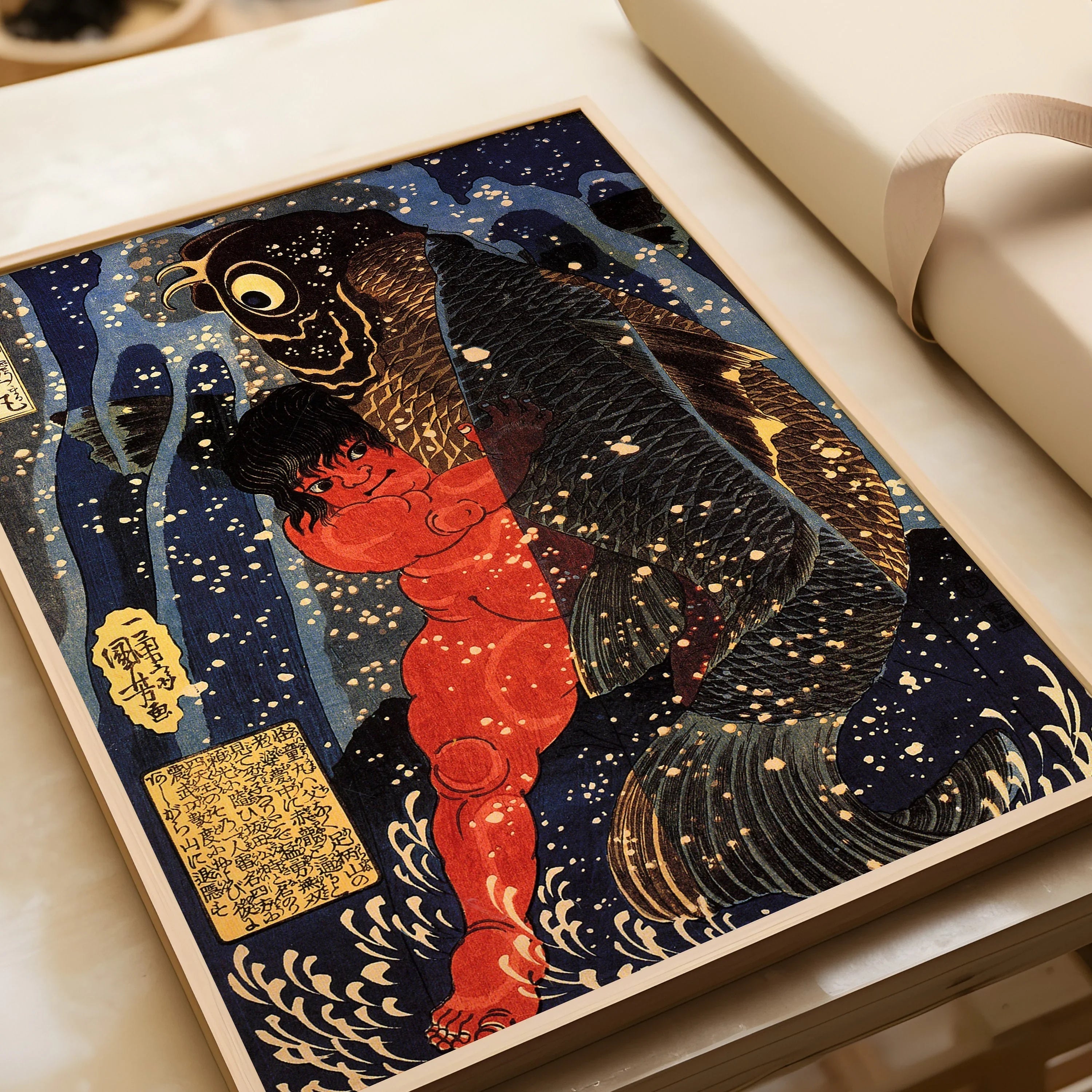 Vintage Japanese Art Prints: Utagawa Kuniyoshi, Yoshitoshi, Sotaro Yasui - 9ArtPrints