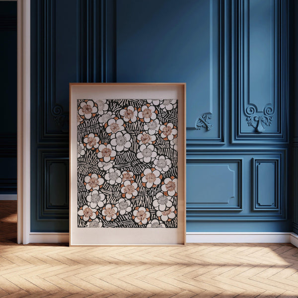 Shin Bijutsukai — Flower Pattern | Japanese Decorative Art