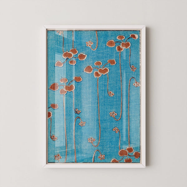 Watanabe Seitei — Vine Illustration | Meiji Period Print
