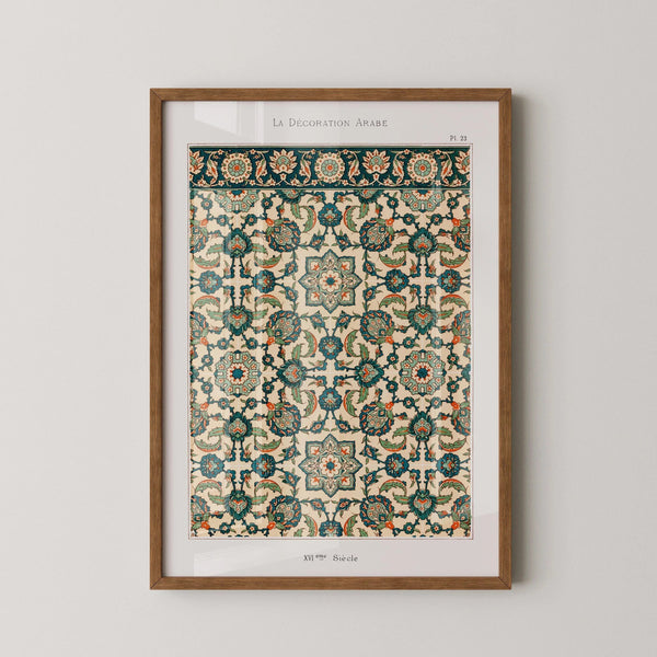 Prisse d'Avennes — Arabian Pattern 23 | Islamic Ornament Print