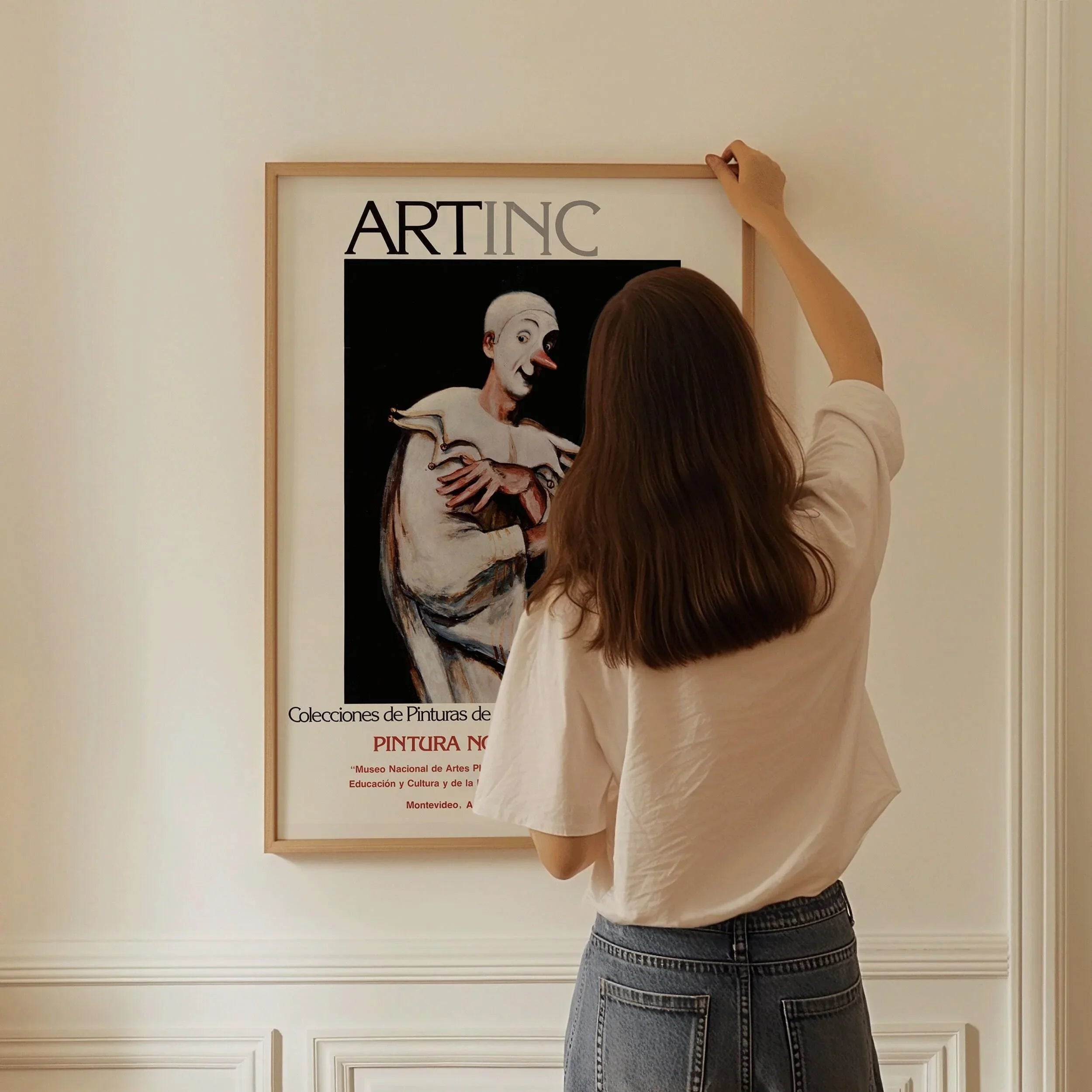 Vintage Poster - ART INC (USIA Poster in Spanish) | Available handframed or unframed - 9ArtPrints