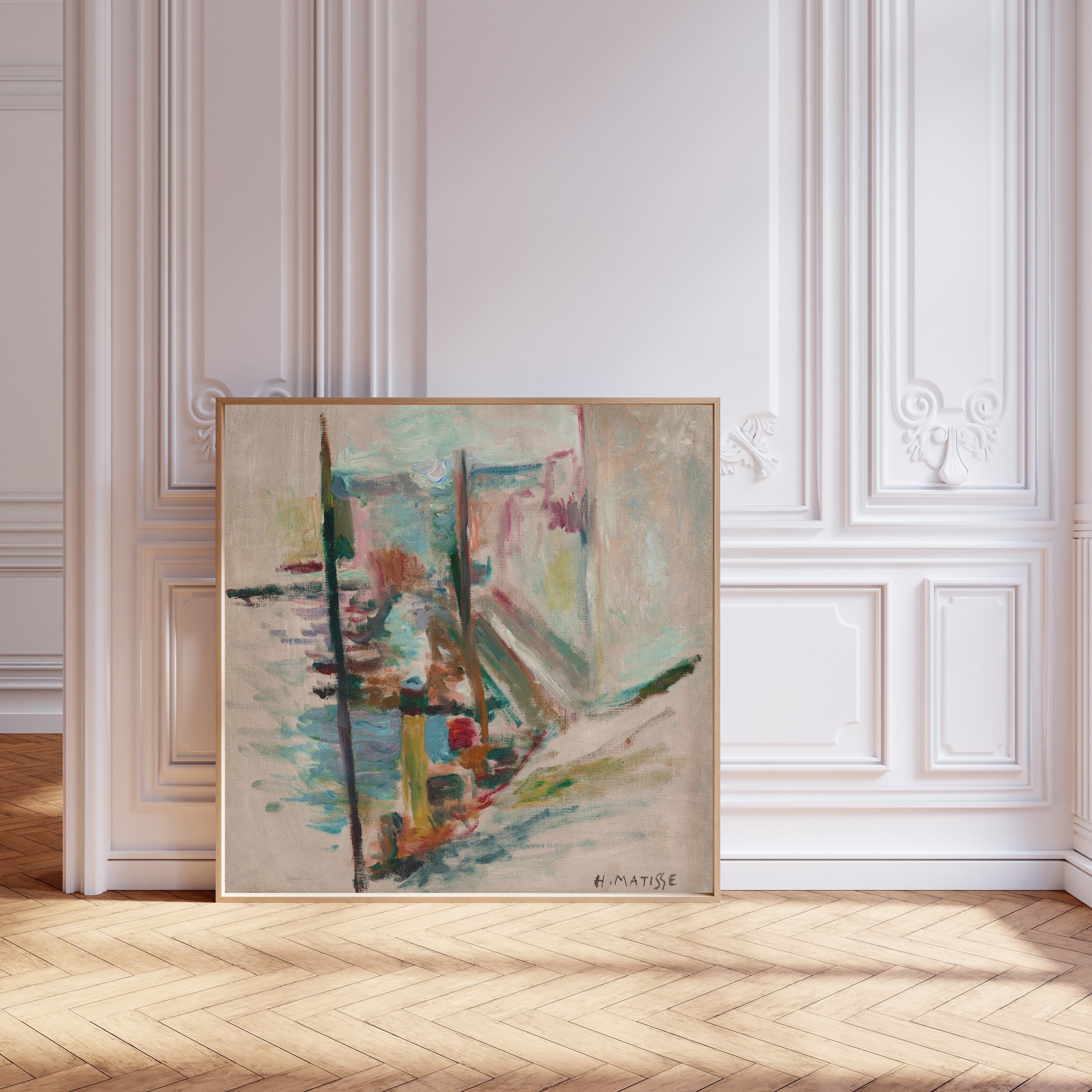 Henri Matisse — View of the Port, Belle-Île | Fine Art Print