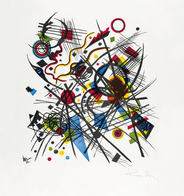Wassily Kandinsky — Lithograph for the Fourth Bauhaus Portfolio (1×1)