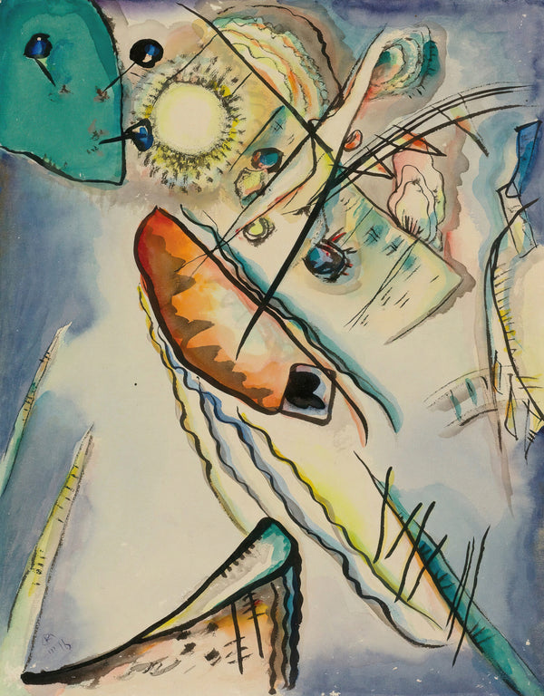 Wassily Kandinsky — Untitled | Expressionist Fine Art Print